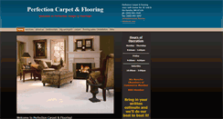 Desktop Screenshot of perfectioncarpet-flooring.com